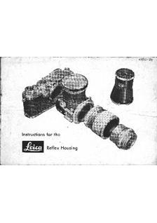 Leica Reflex Housings manual. Camera Instructions.